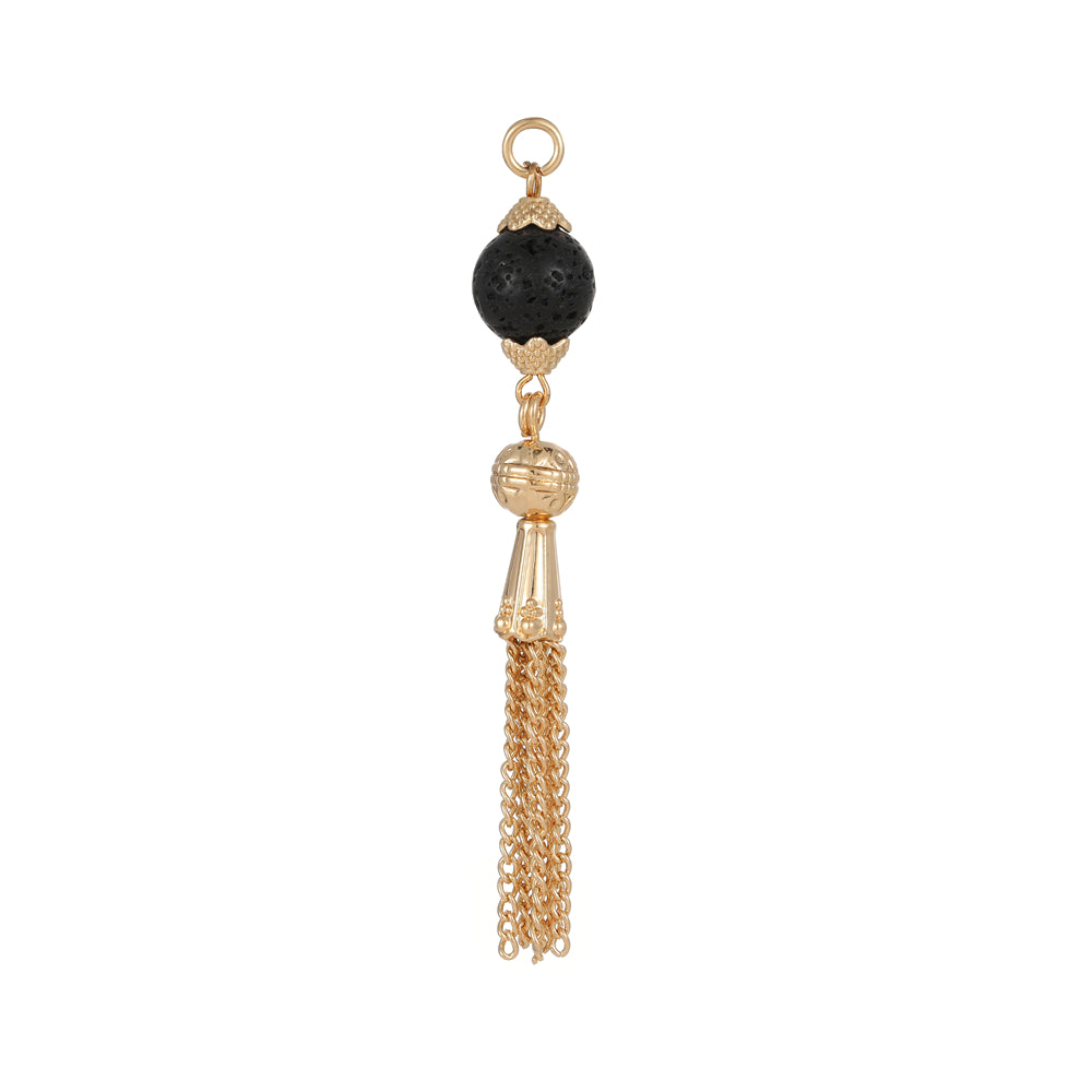 ANDREANI Adventskalender Lavasteine goldfarbig Andreani – Handgemachter Schmuck