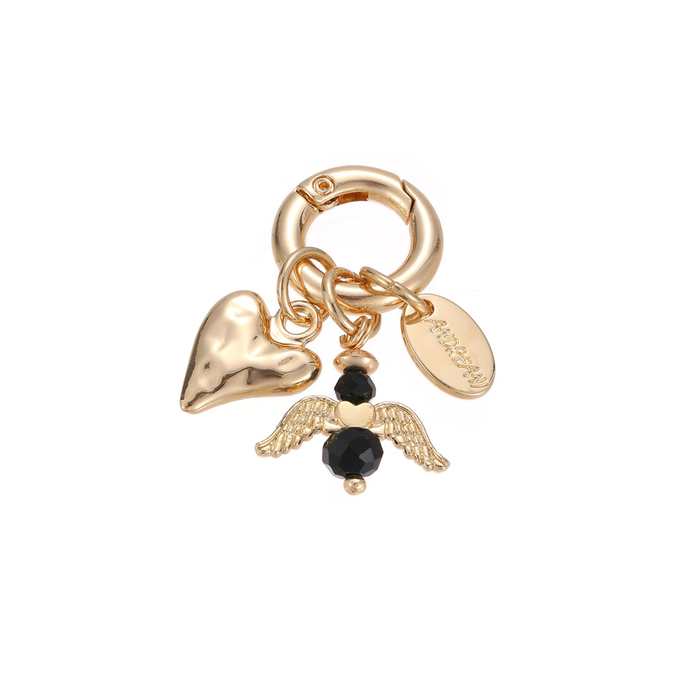 ANDREANI Adventskalender Lavasteine goldfarbig Andreani – Handgemachter Schmuck