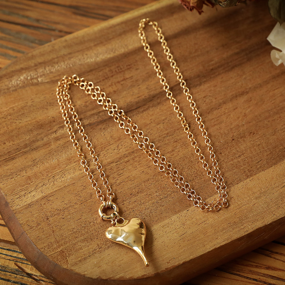 ANDREANI Adventskalender Lavasteine goldfarbig Andreani – Handgemachter Schmuck