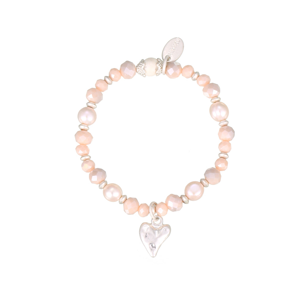 Armband mit echten Süsswasserperlen Andreani – Handgemachter Schmuck
