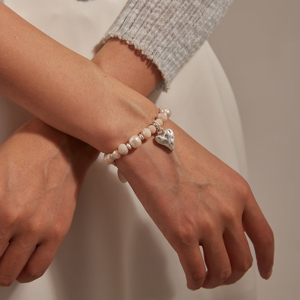 Armband mit echten Süsswasserperlen Andreani – Handgemachter Schmuck