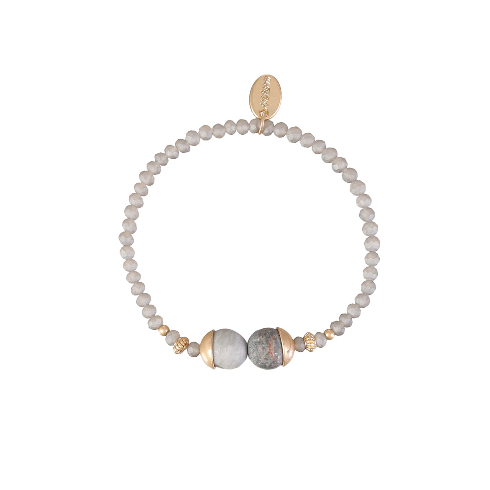 Armband aus grauer Picasso