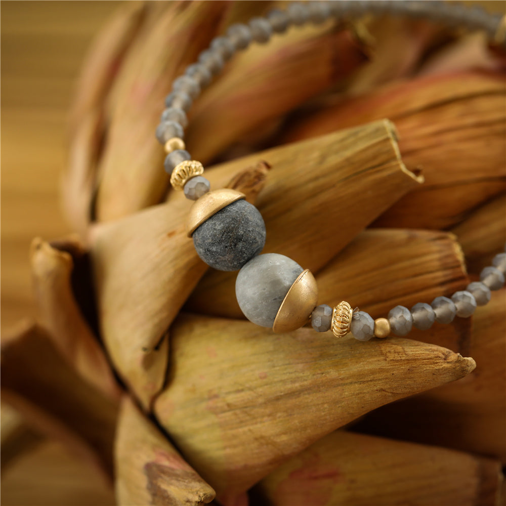 Armband aus grauer Picasso