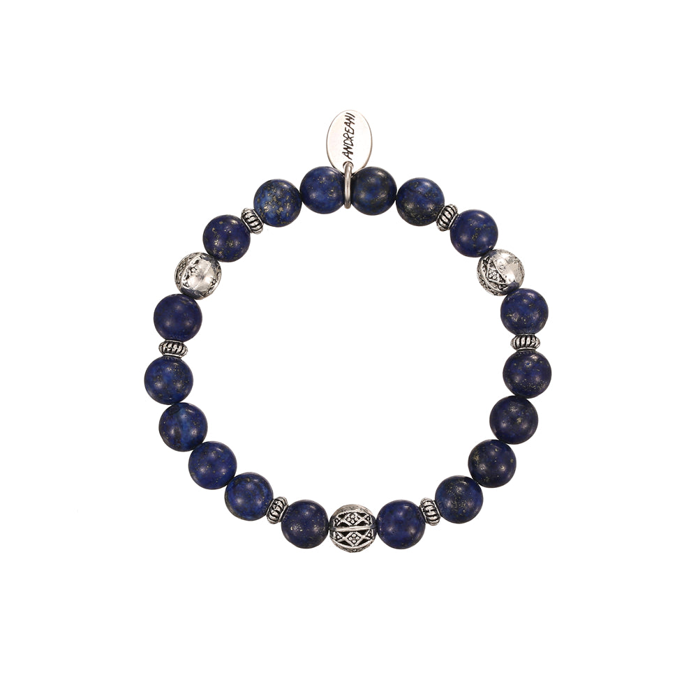Armband aus echtem Lapislazuli