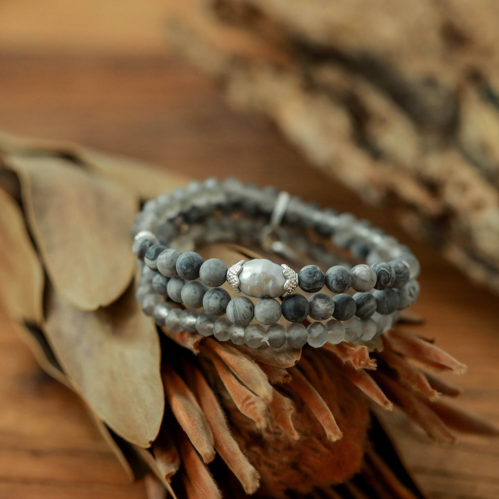 Armband aus Picasso Jaspis
