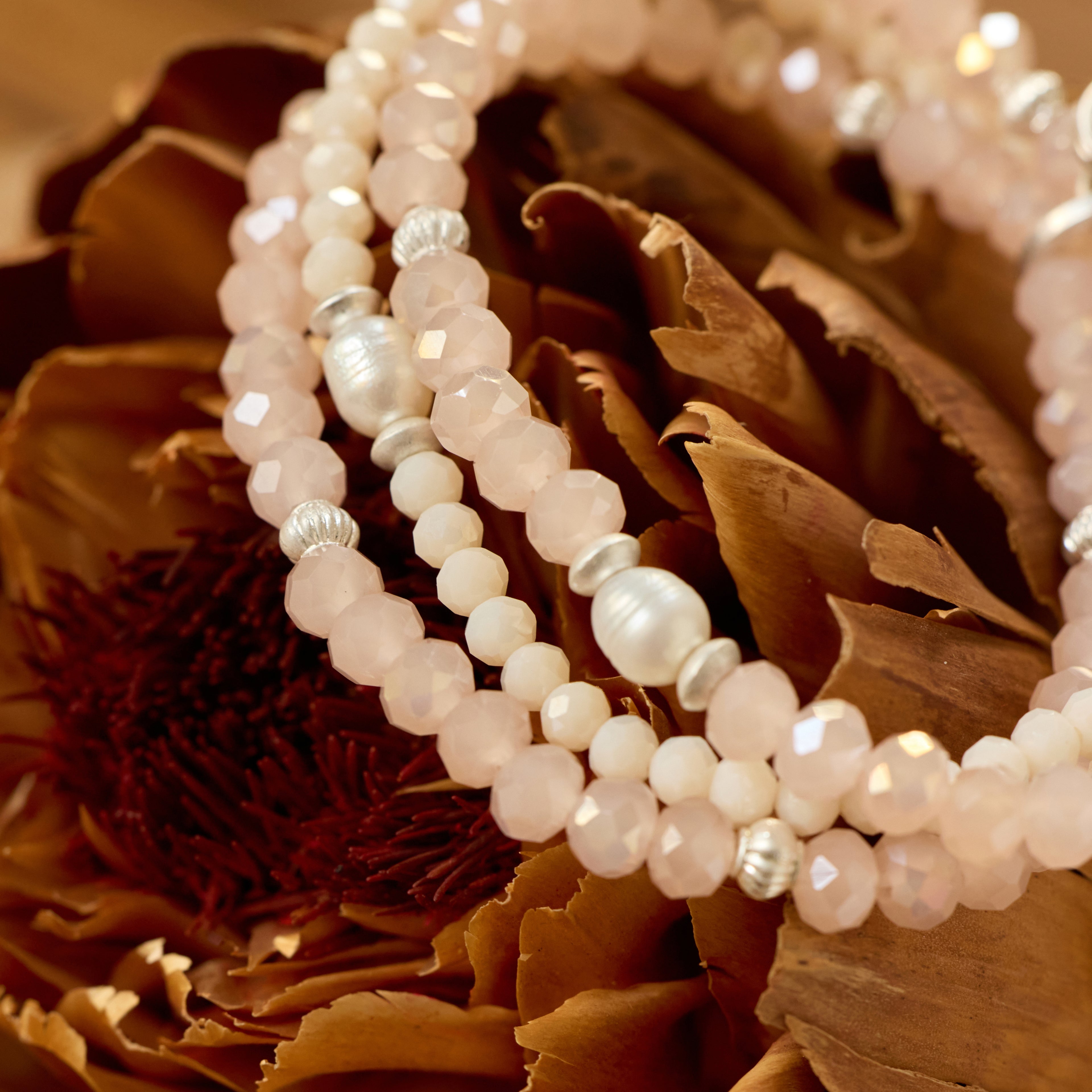 Armband aus echten Süsswasserperlen