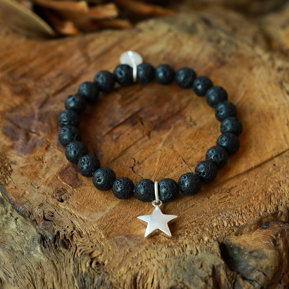 Lava Armband mit Stern