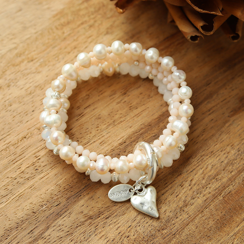 Geschenkset "Engel" aus Perlen Andreani – Handgemachter Schmuck
