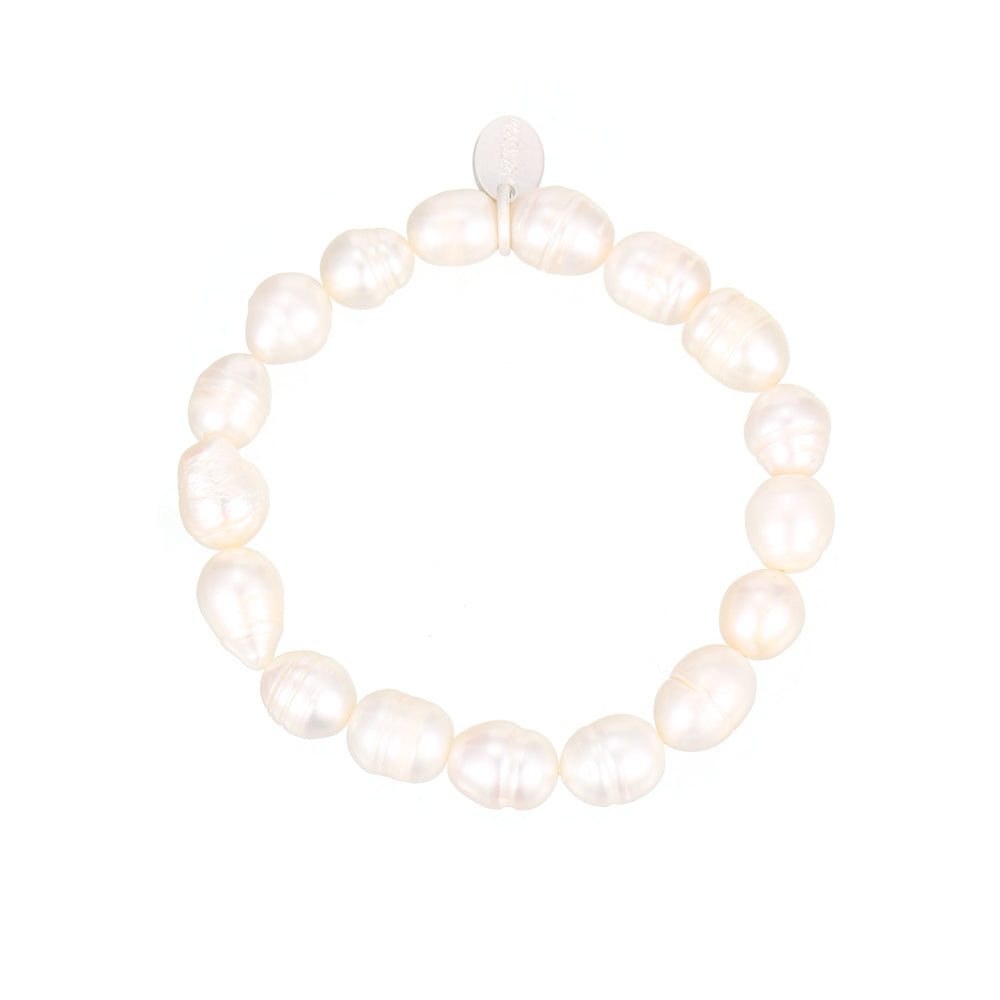 Geschenkset Kette und Armband aus echten Süsswasserperlen Andreani – Handgemachter Schmuck