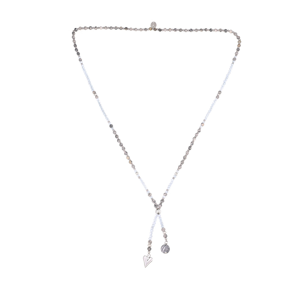 Halskette aus Picasso Jaspis