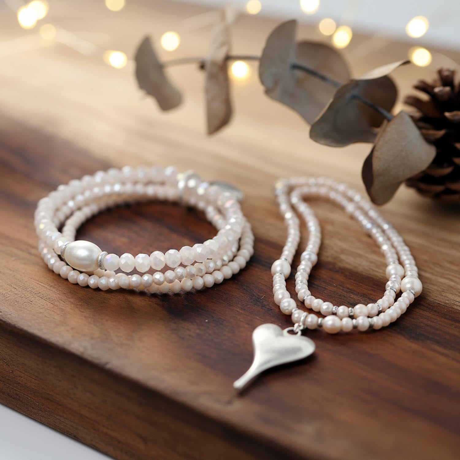 Perlen Klarheit Set - Ruhe und Reinheit