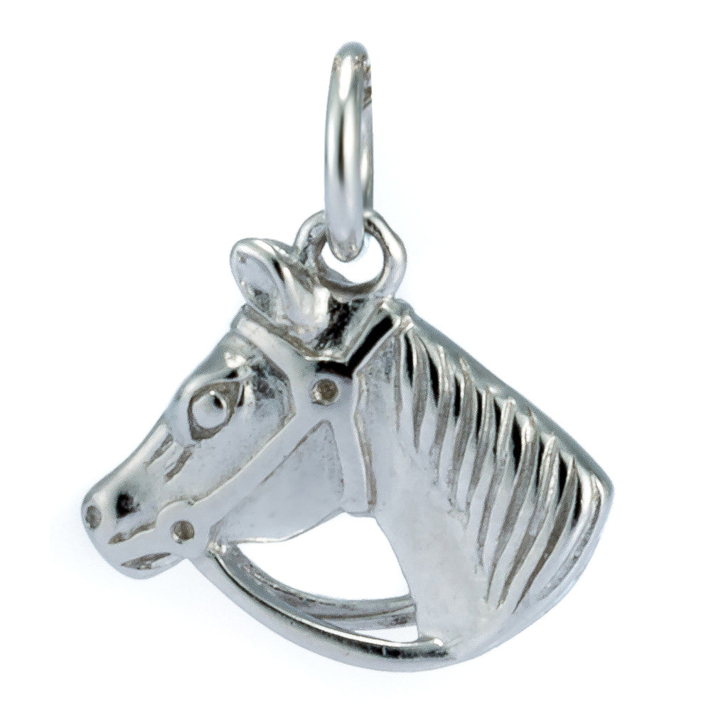 Anhänger Silber 925 Pferdekopf Andreani – Handgemachter Schmuck