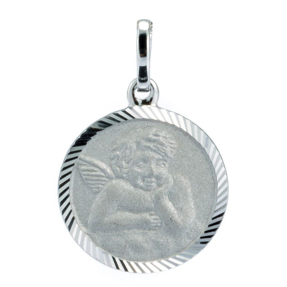 Anhänger Silber 925 Schutzengel Andreani – Handgemachter Schmuck