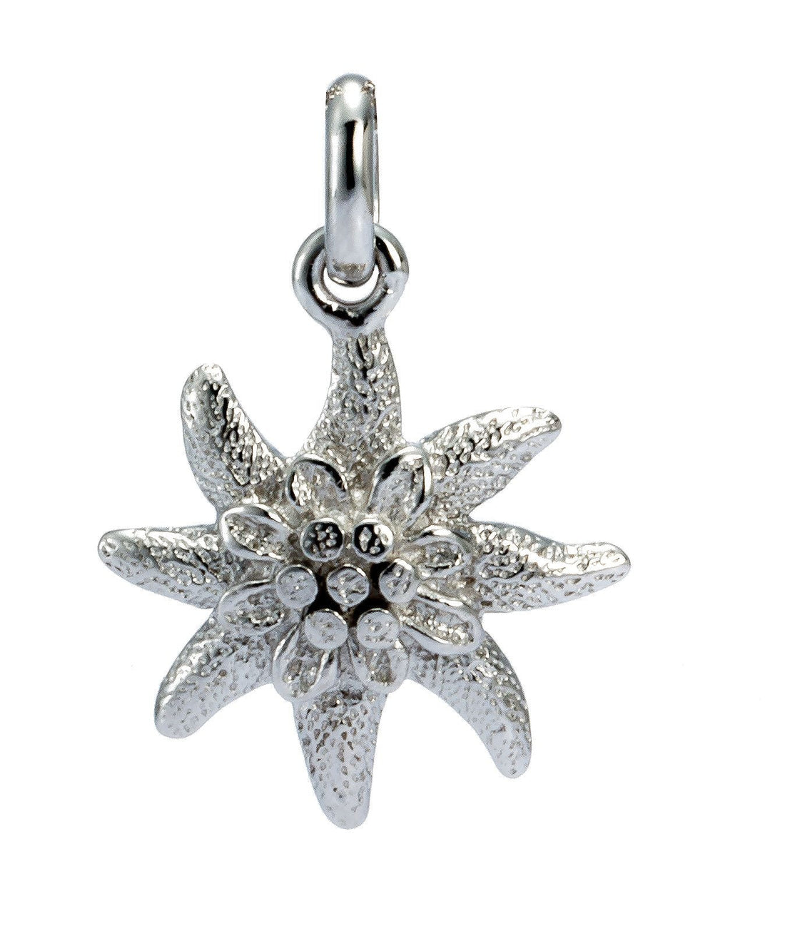 Anhänger Silber 925 mit Edelweissmotiv Andreani – Handgemachter Schmuck