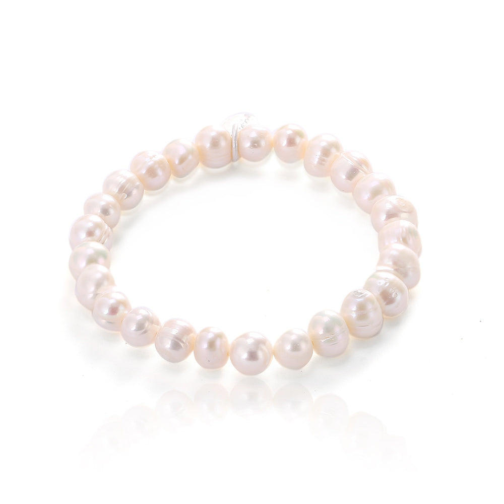 Armband mit echten Süsswasserperlen Andreani – Handgemachter Schmuck
