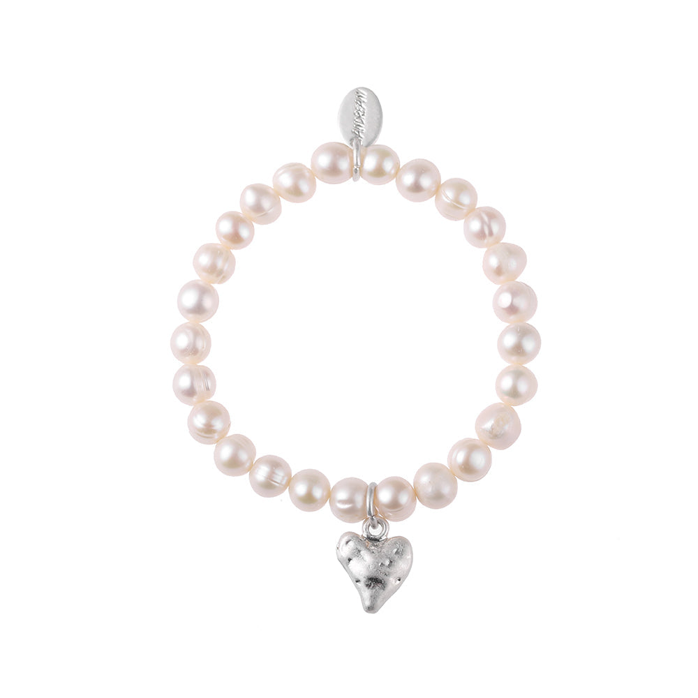 Armband mit echten Süsswasserperlen Andreani – Handgemachter Schmuck