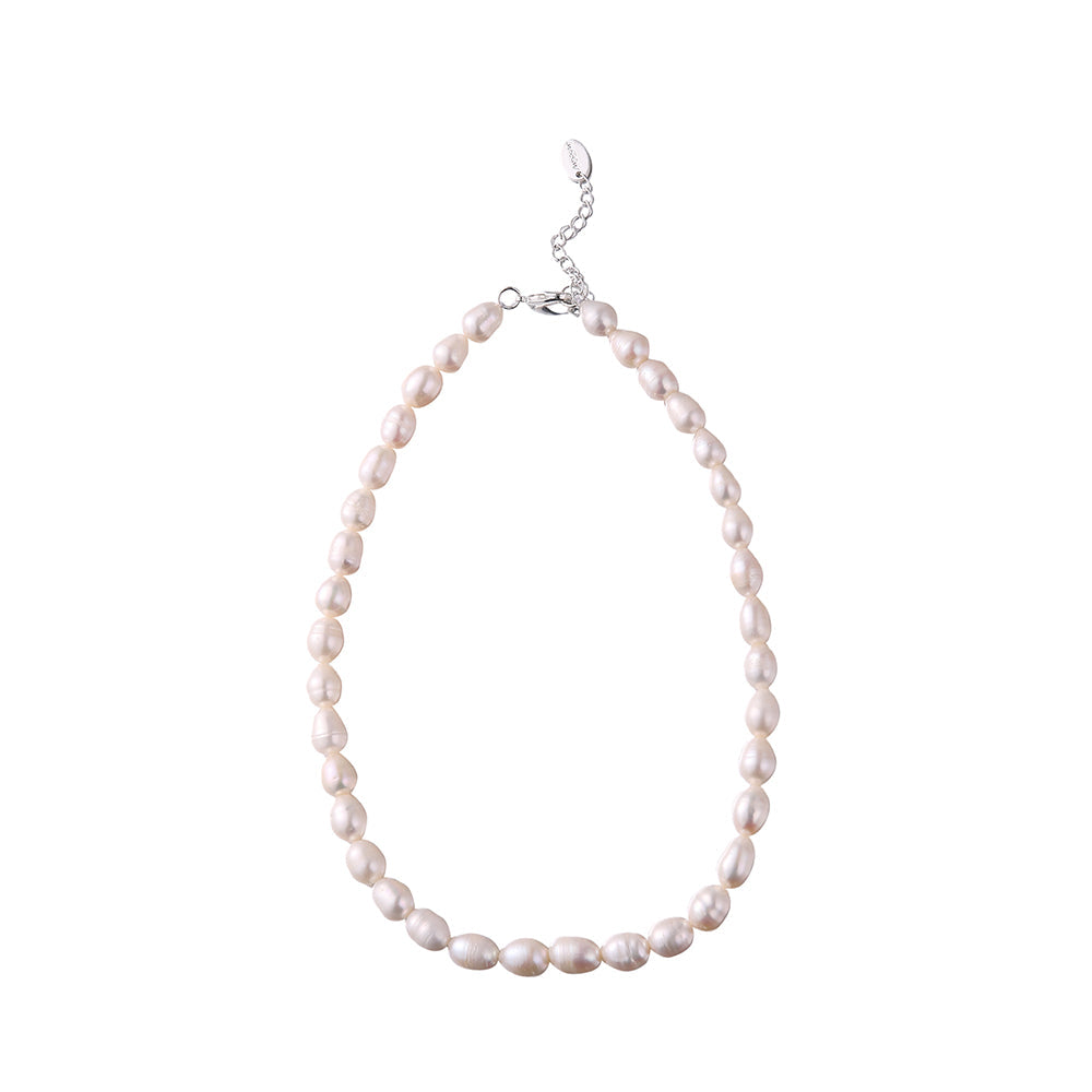 Halskette aus echten Perlen Andreani – Handgemachter Schmuck