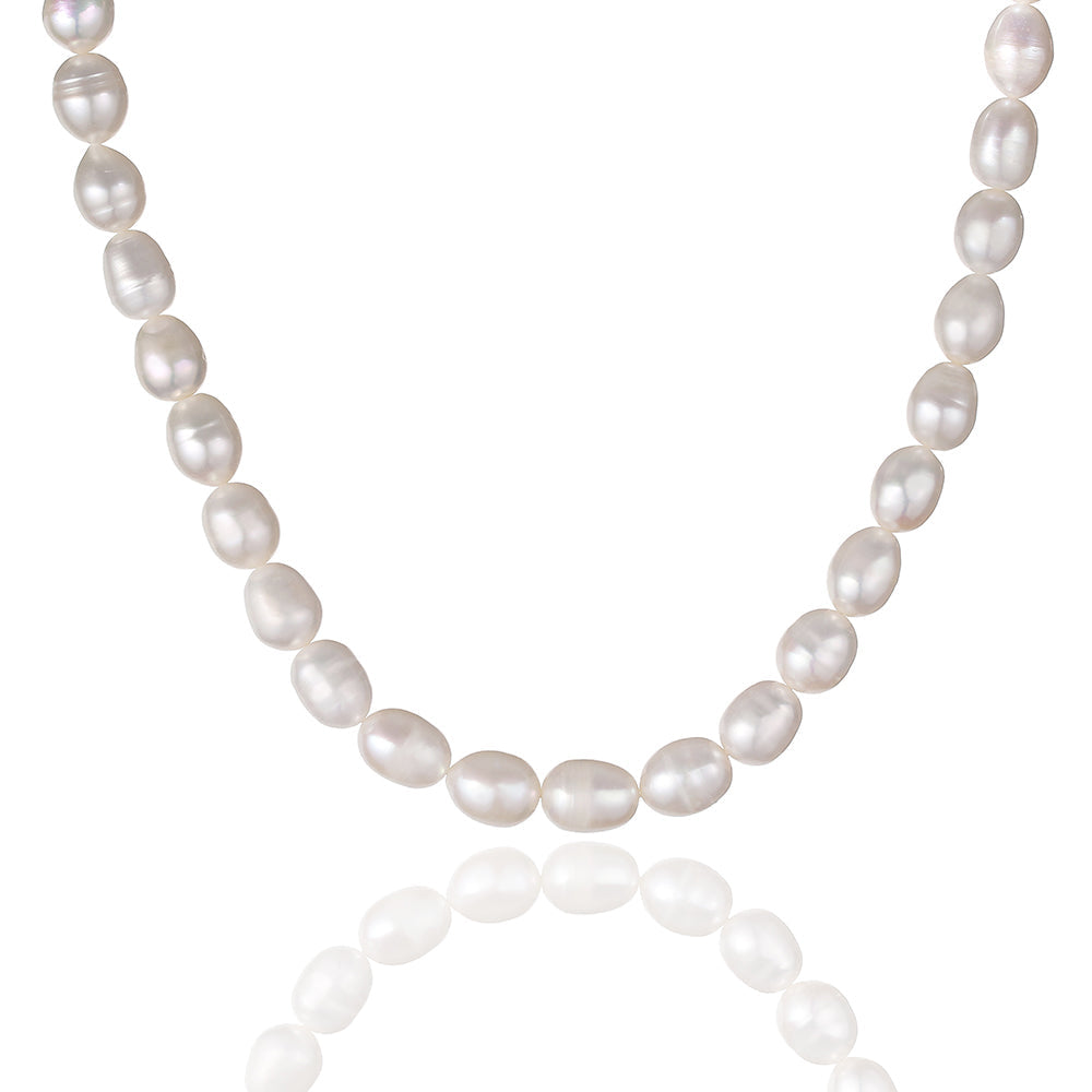 Halskette aus echten Perlen Andreani – Handgemachter Schmuck