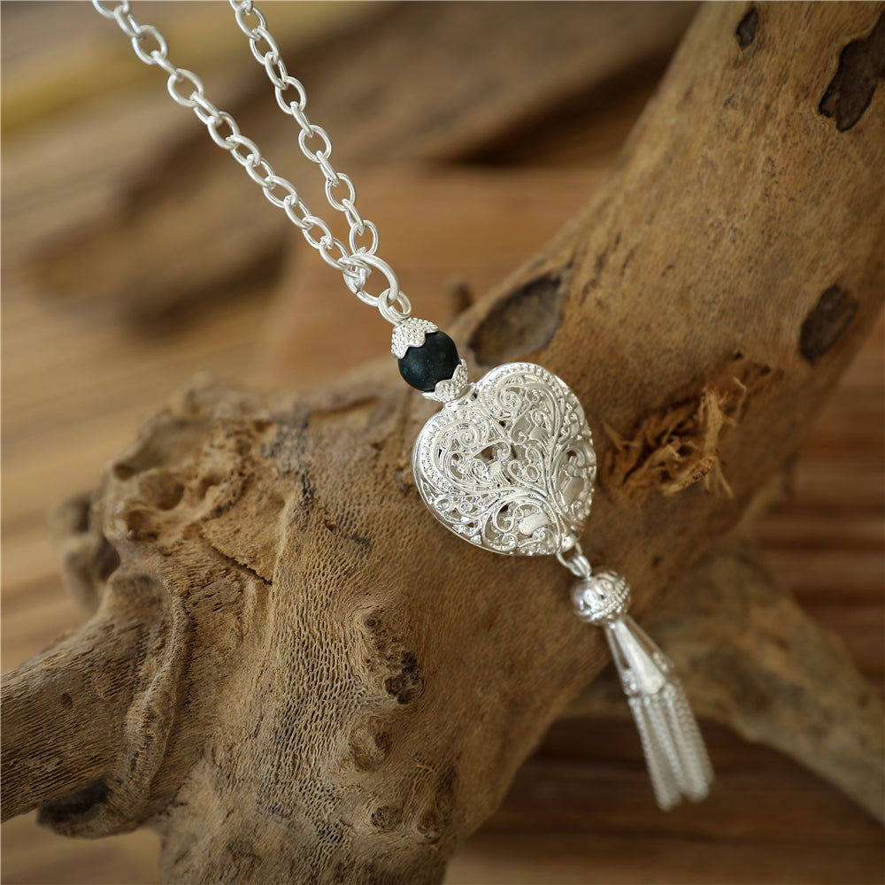 Halskette mit Herzanhänger Andreani – Handgemachter Schmuck