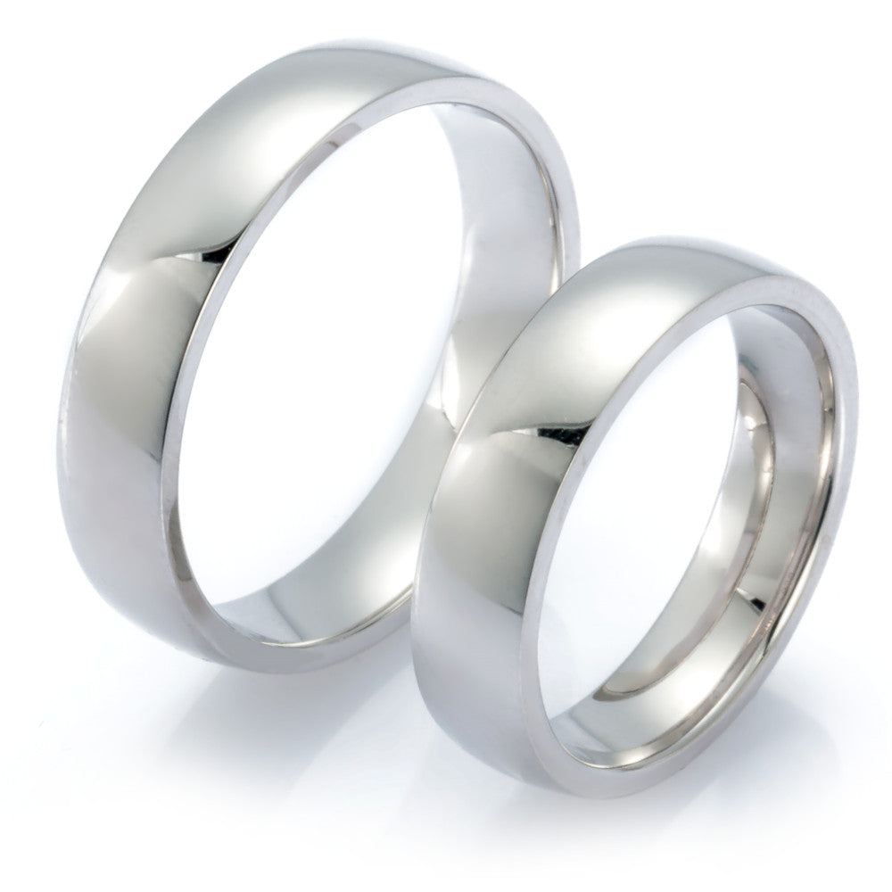 Ring matt simpel, Partnerringe Silber 925 Andreani – Handgemachter Schmuck