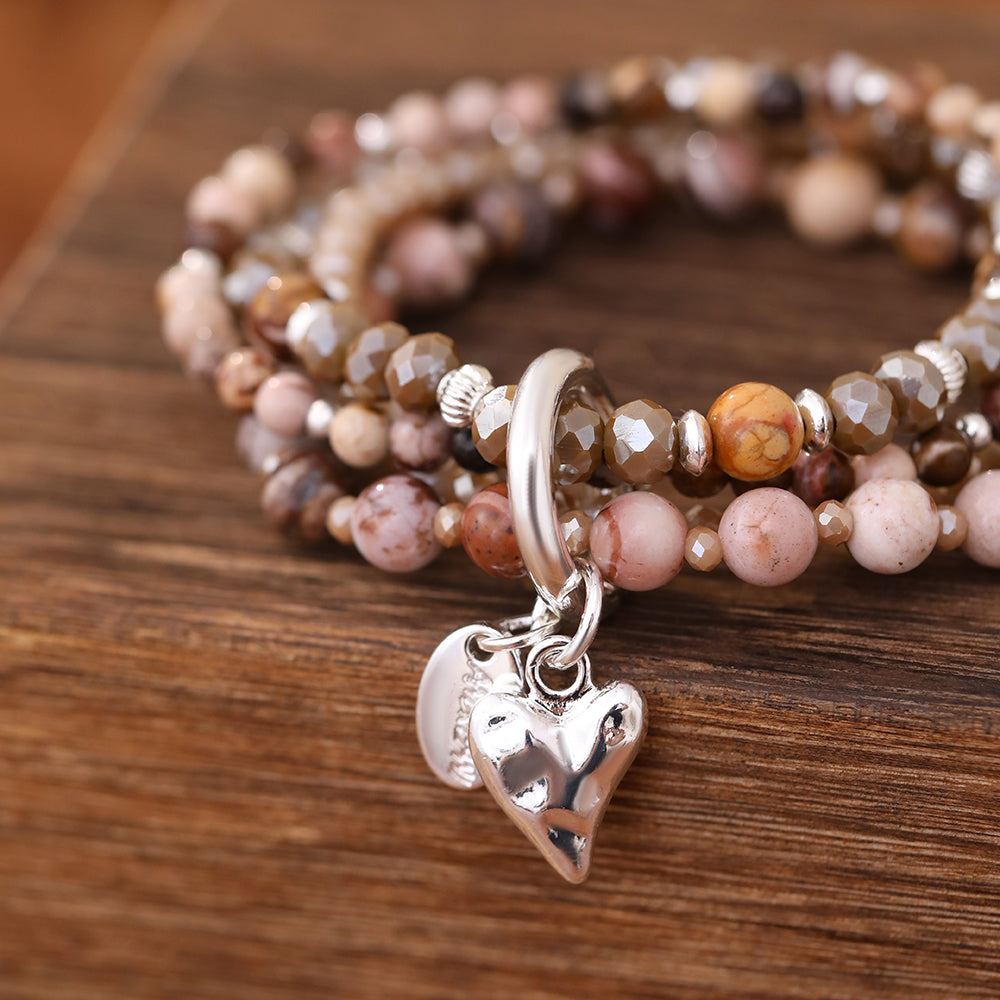 Mookait Jaspis Schmuck