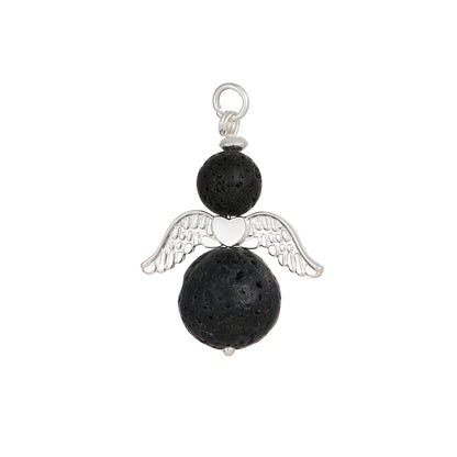 ANDREANI Adventskalender Lavasteine silberfarbig Andreani – Handgemachter Schmuck
