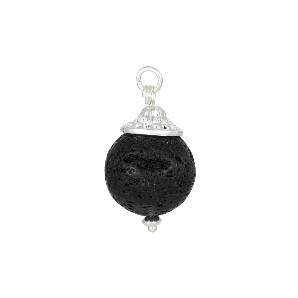 ANDREANI Adventskalender Lavasteine silberfarbig Andreani – Handgemachter Schmuck