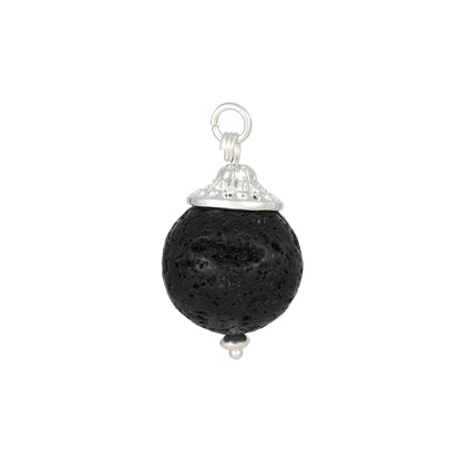ANDREANI Adventskalender Lavasteine silberfarbig Andreani – Handgemachter Schmuck