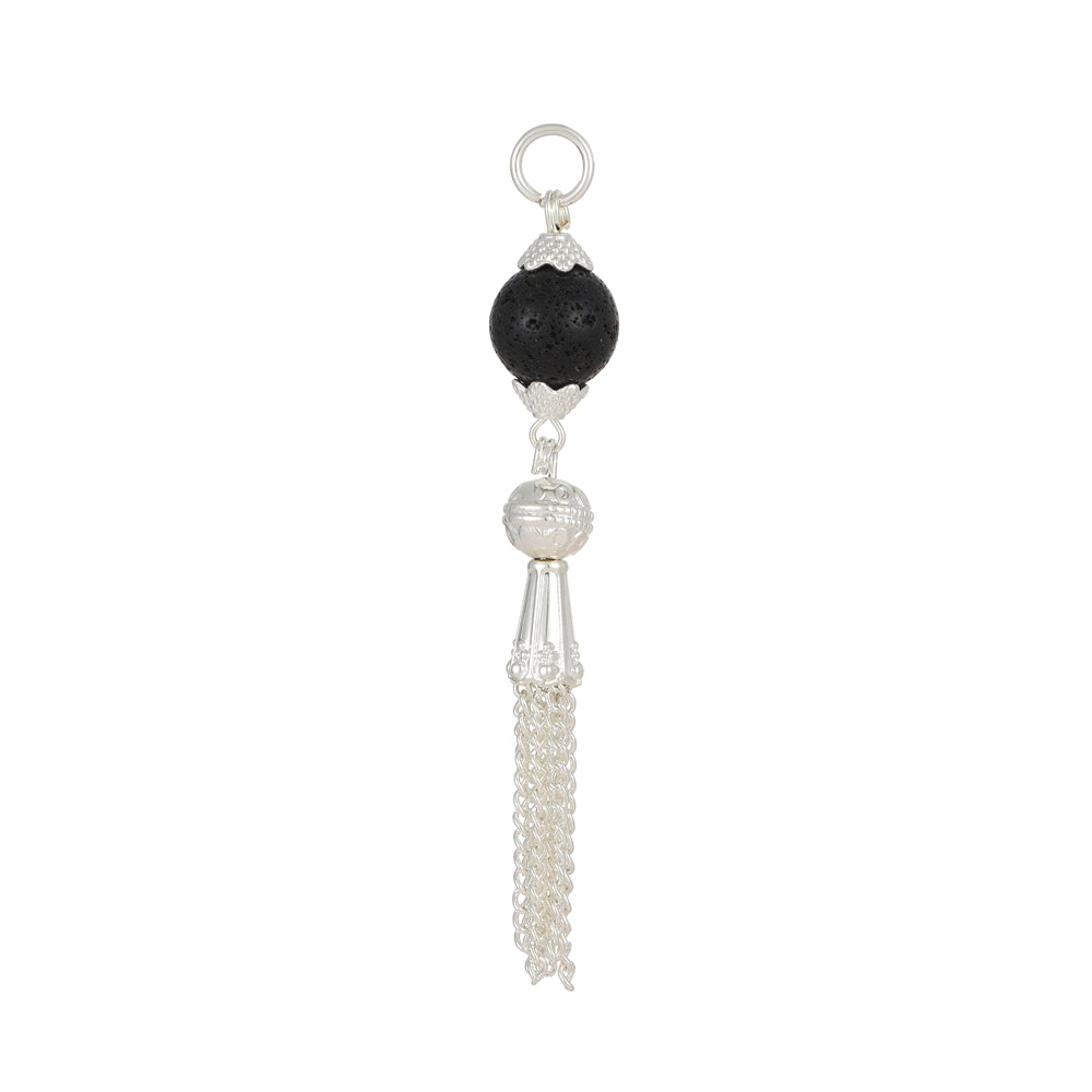 ANDREANI Adventskalender Lavasteine silberfarbig Andreani – Handgemachter Schmuck