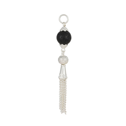 ANDREANI Adventskalender Lavasteine silberfarbig Andreani – Handgemachter Schmuck