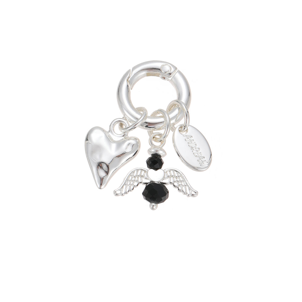 ANDREANI Adventskalender Lavasteine silberfarbig Andreani – Handgemachter Schmuck