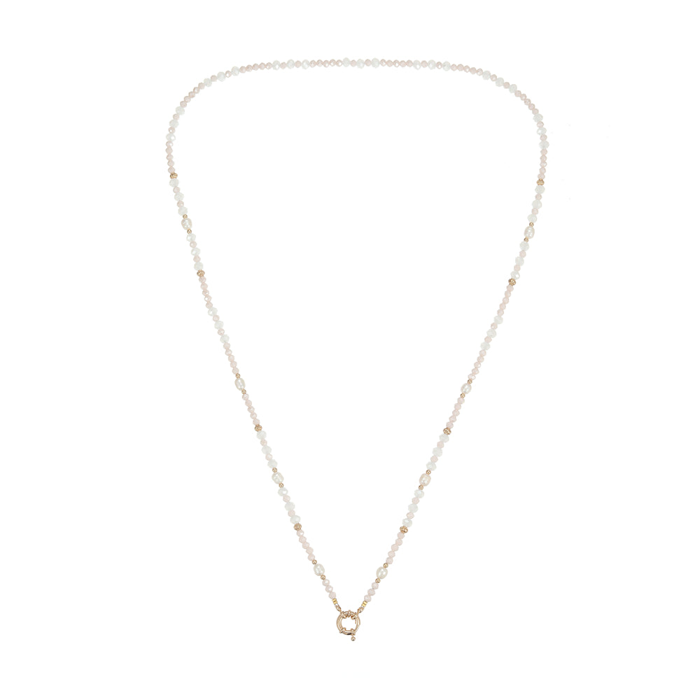 ANDREANI Adventskalender Süsswasserperlen goldfarbig Andreani – Handgemachter Schmuck