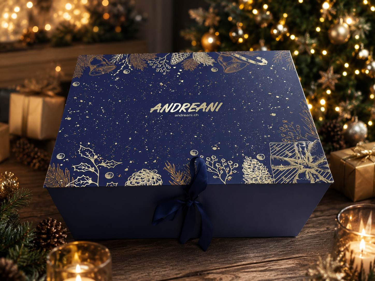 Lava Silber Adventskalender mit echten Lavasteinen silberfarbig und Accessoires