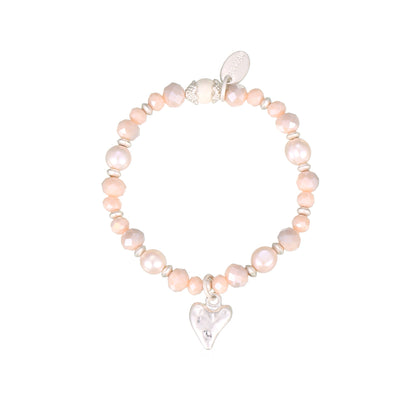 Armband mit echten Süsswasserperlen Andreani – Handgemachter Schmuck