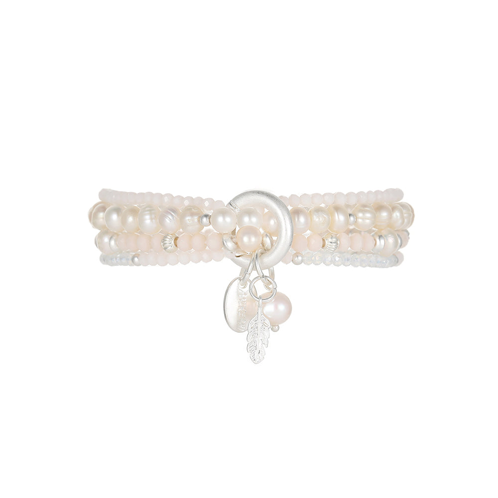 Armband mit echten Süsswasserperlen Andreani – Handgemachter Schmuck