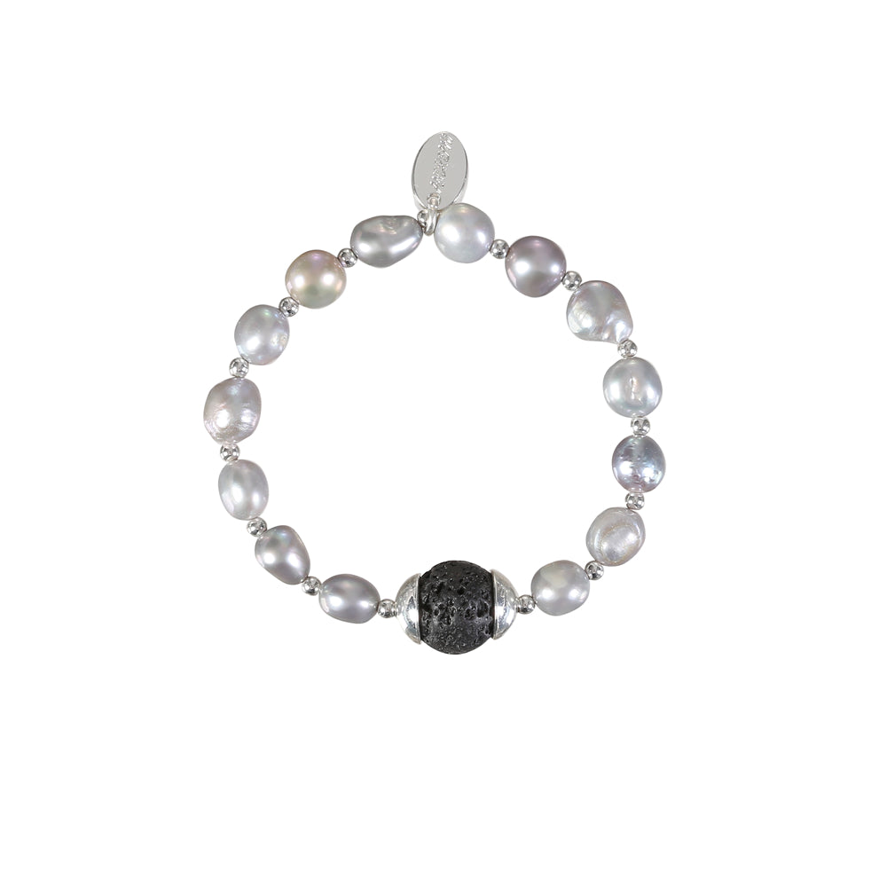 Armband aus echtem Süsswasserperlen