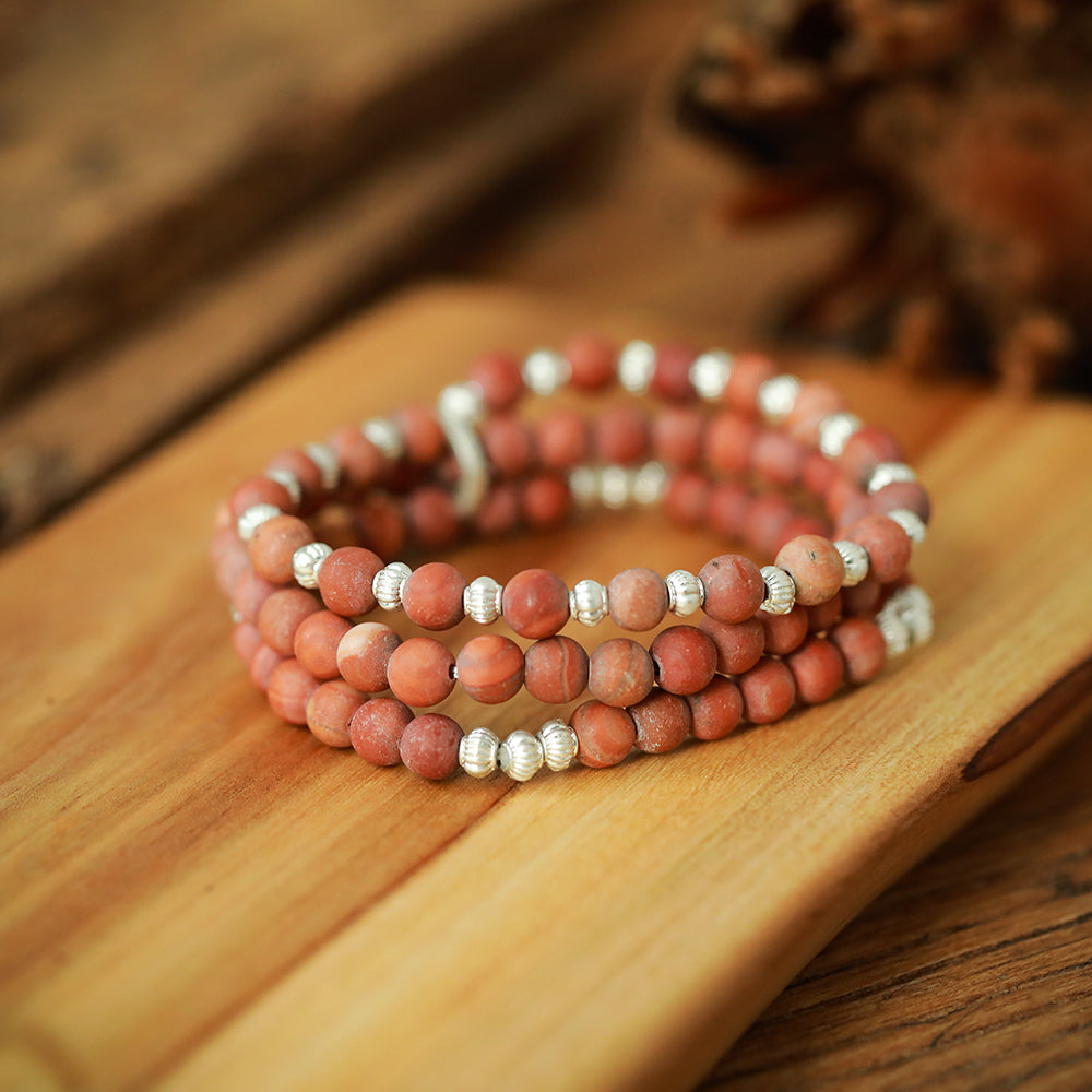 Armband aus echter Jade