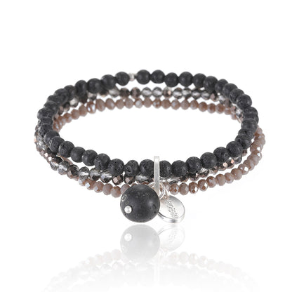 Armband aus Lavastein