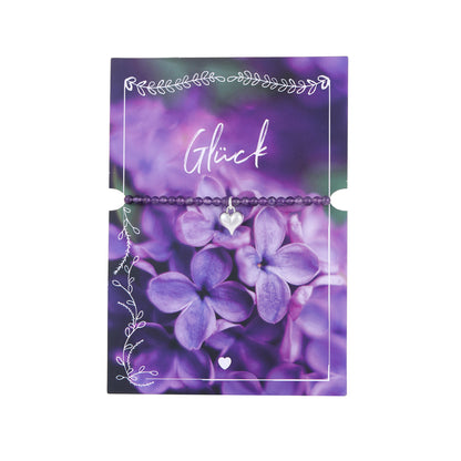 Seele - Mystisches Amethyst-Lila trifft auf silberne Herzenswärme