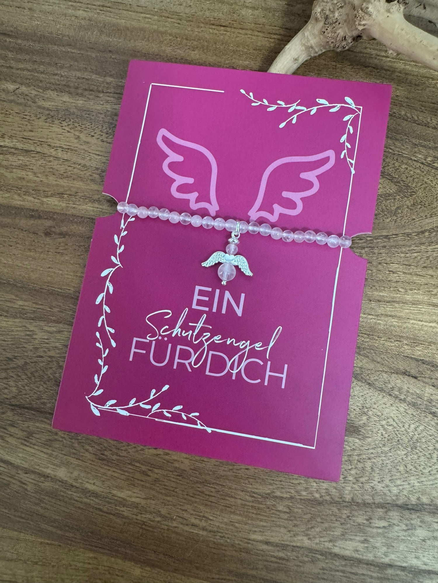 Geschenkset-Rosa Schutzengel