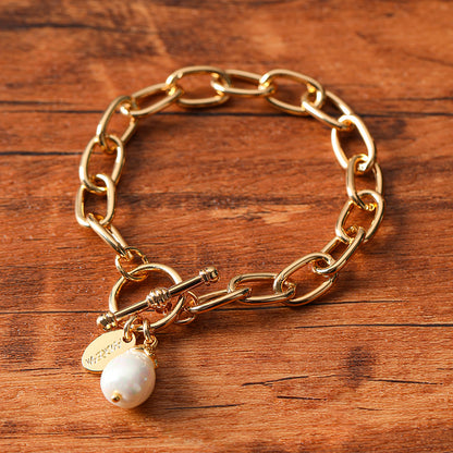 Geschenkset mit echten Shellbeads aus Muschelkern – Schal, Halskette &amp; Armband
