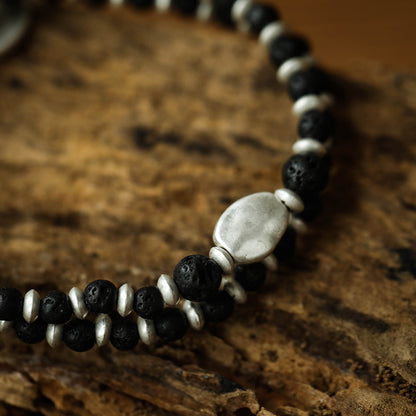 Armband aus Lavastein