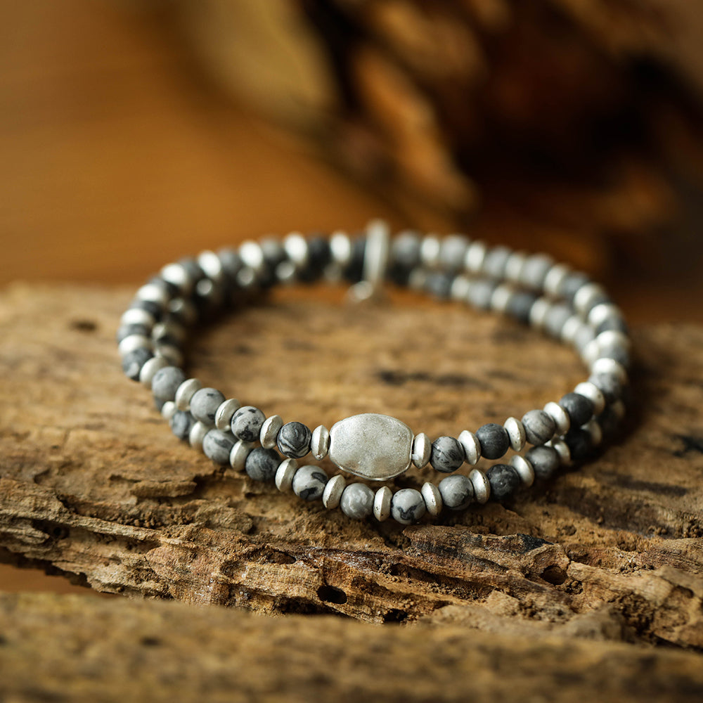 Armband aus Picasso Jaspis