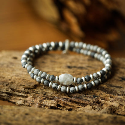 Armband aus Picasso Jaspis
