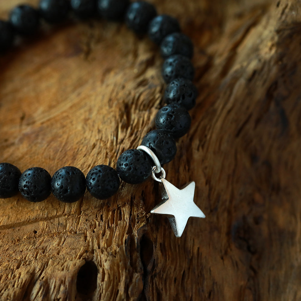 Lava Armband mit Stern