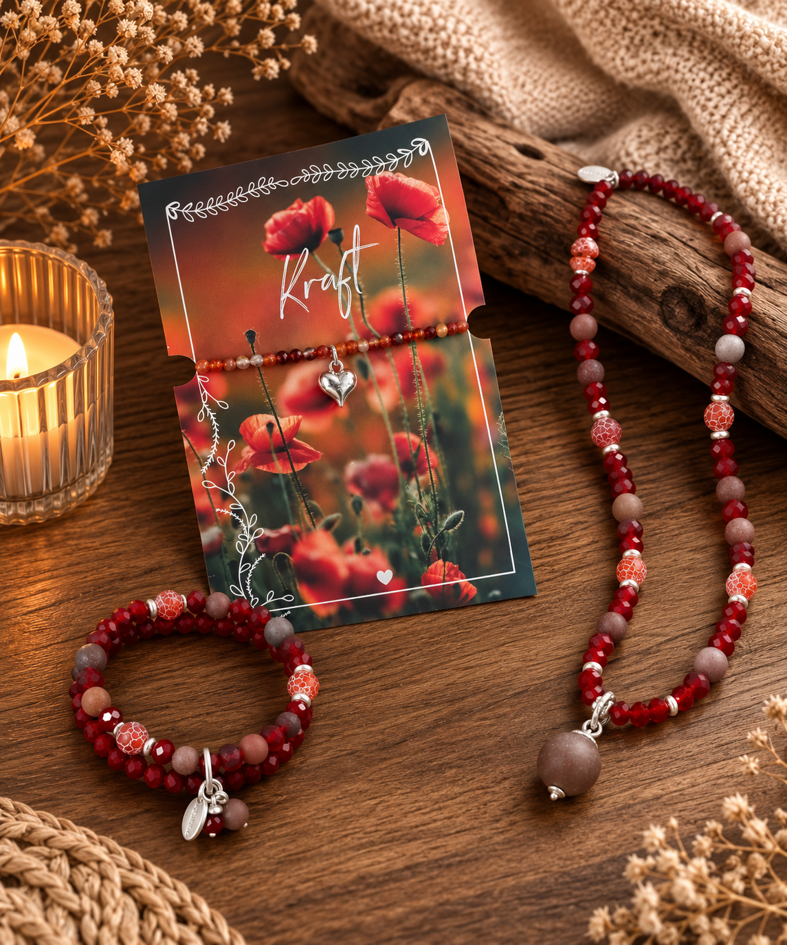 Geschenkset-Mohnblüten-Zauber