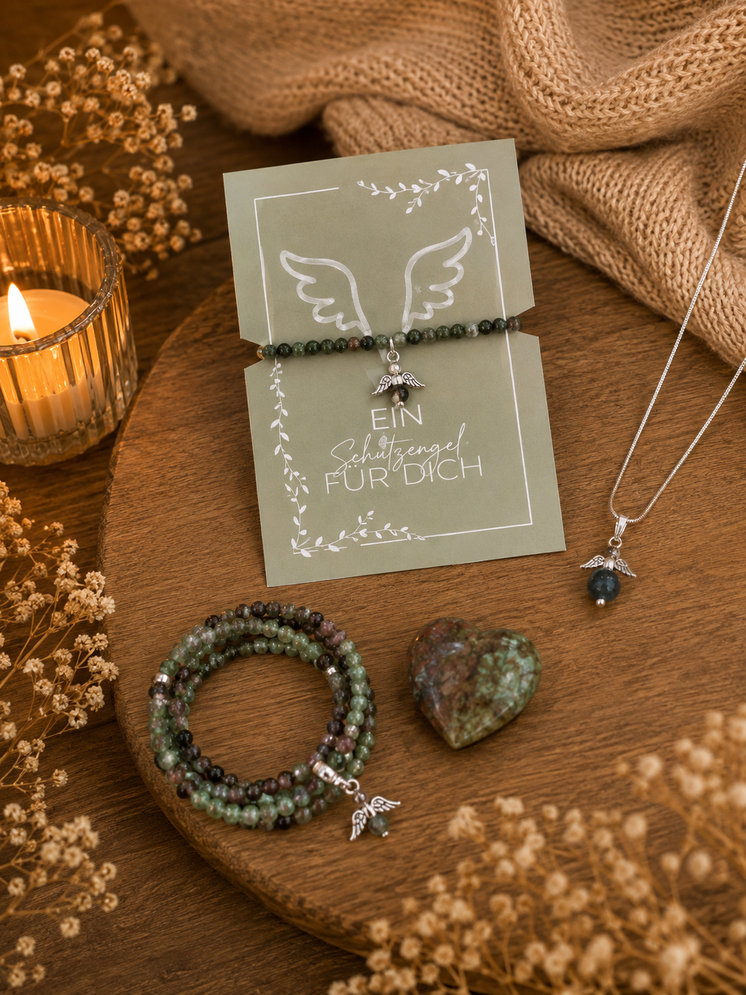 Geschenkset-Afrikanischer Türkis Harmonie