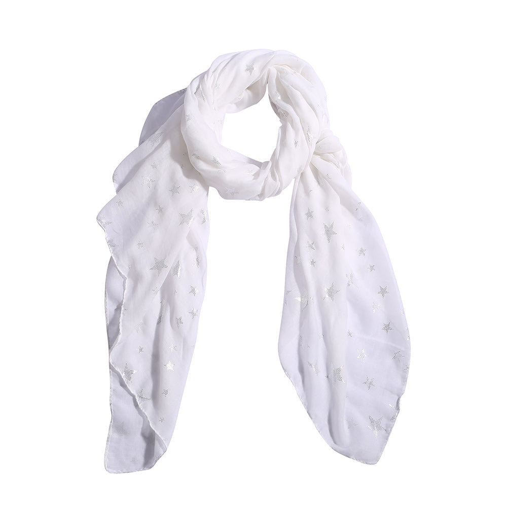Schal mit Sternen