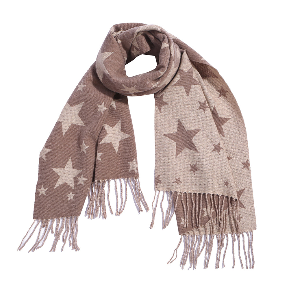 Schal mit Sternen