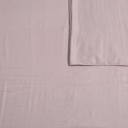 Nudefarbener Schal mit Glitzer